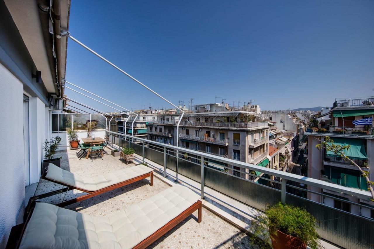 Amazing Penthouse In Athens City Center Exterior photo